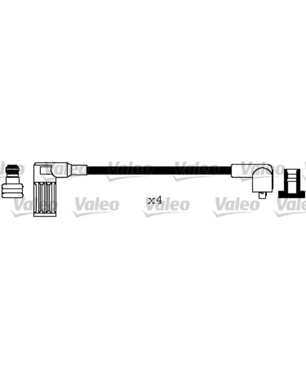 Zündleitungssatz VALEO 346600 für Fiat Cinquecento Retromotion