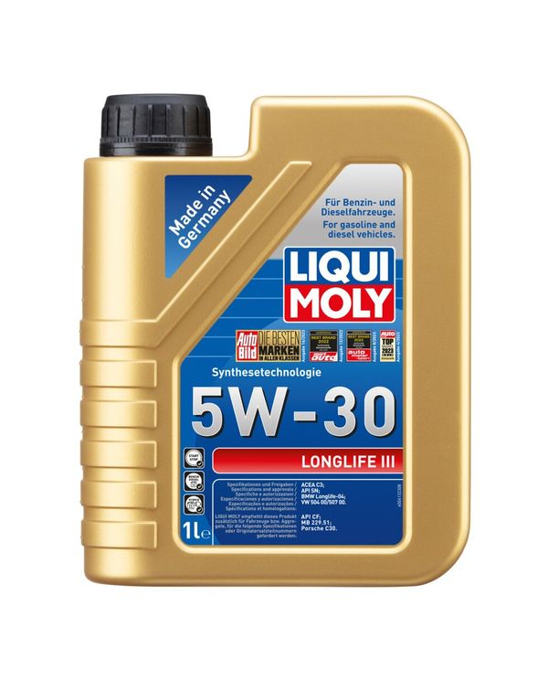 Motoröl LIQUI MOLY 20646 Longlife III 5W-30 Motorenöl Motor Öl 1 Liter ...