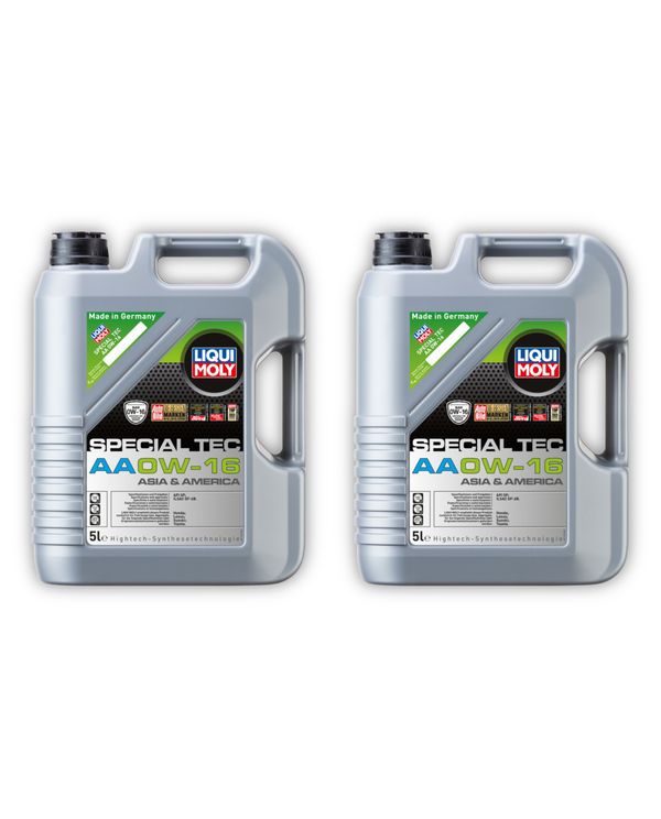 2x5LLIQUIMOLY21323MotoroelSpecialTecAA0W-16Kanister5LiterMotor
