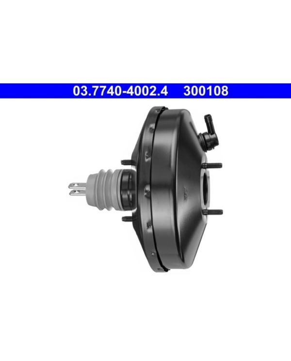 ATE Bremskraftverstärker 10.6360-2002.4 – Pneumatischer Verstärker Für ATE Bremssysteme (Kenngröße T52, 10 Zoll)