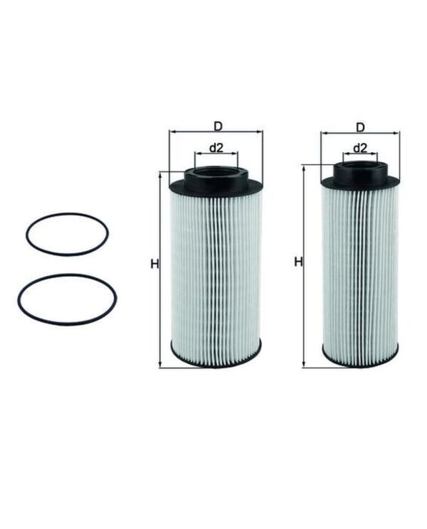 MAHLE KX 201D Kraftstofffilter - OEM Qualität Für Zuverlässigen Motorschutz