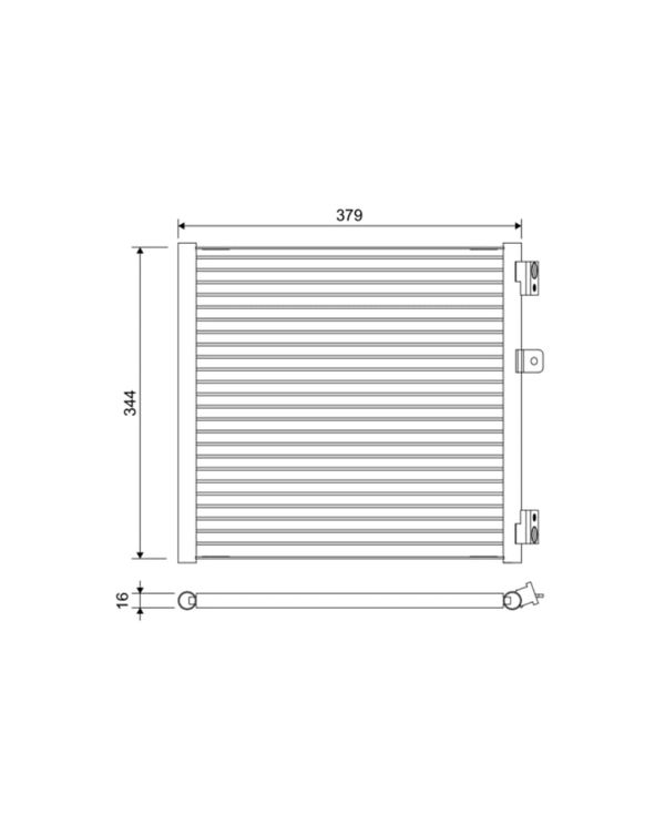 Valeo Klimakondensator 822603 - Passend Für Ford Ranger, Mazda BT-50 & Mehr