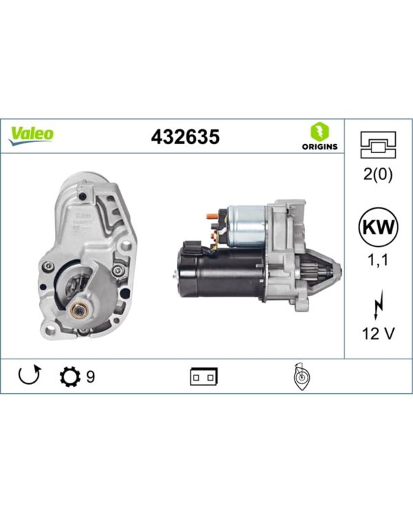Starter VALEO 432635 für BMW R 850 1100 ❤️ Retromotion