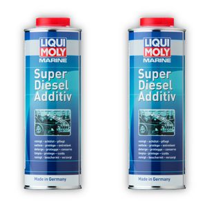 2x 1L LIQUI MOLY 25006 Additiv Marine Super Diesel Additiv Reinigung Pflege