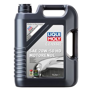 Motoröl LIQUI MOLY 1129 Classic Motorenöl SAE 20W-50 HD Öl Mineralisch 5 Liter