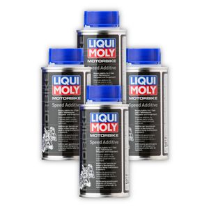 4x 150ml LIQUI MOLY 3040 Additiv Motorbike Speed Additive Motorrad Speed