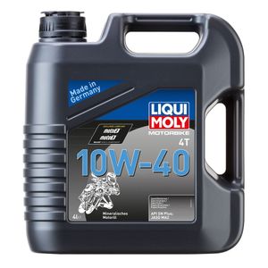 Motoröl LIQUI MOLY 3046 Motorenöl Motorbike 4T 10W-40 Motorrad Mineralisch Öl 4L