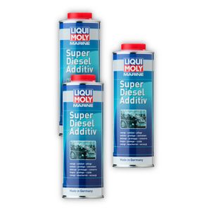 3x 1L LIQUI MOLY 25006 Additiv Marine Super Diesel Additiv Reinigung Pflege