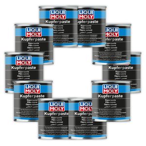 10x 500g LIQUI MOLY 1829 Bremsenpaste Kupferpaste Kupfer-Paste Montage Bremse