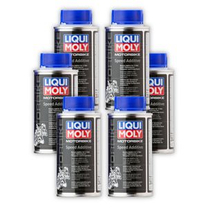 6x 150ml LIQUI MOLY 3040 Additiv Motorbike Speed Additive Motorrad Speed