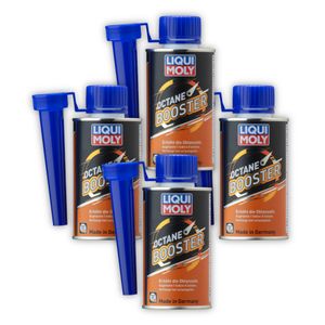 4x 200ml LIQUI MOLY 21280 Additiv Octane Booster PKW 2 Takt + 4 Takt Benzin