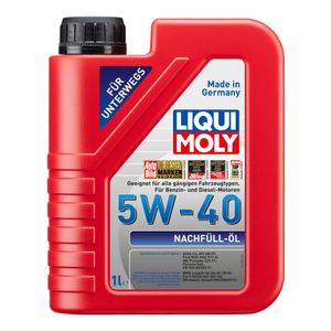 Motoröl LIQUI MOLY 1305 Nachfüll-Öl 5W-40 Leichtlauf synthetisch 1 Liter