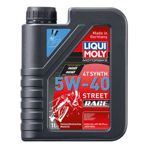 Motorbike 4T Synth 5W-40 Street Race LIQUI MOLY 2592 Motorradöl Motoröl Öl 1L