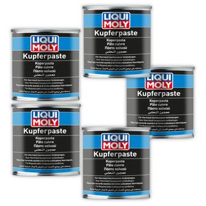 5x 500g LIQUI MOLY 1829 Bremsenpaste Kupferpaste Kupfer-Paste Montage Bremse