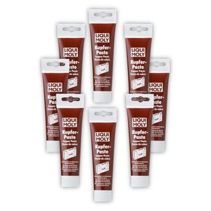 8x 100g LIQUI MOLY 3080 Bremsenpaste Kupferpaste Kupfer-Paste Montage Bremse