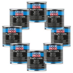 8x 500g LIQUI MOLY 1829 Bremsenpaste Kupferpaste Kupfer-Paste Montage Bremse