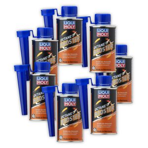 7x 200ml LIQUI MOLY 21280 Additiv Octane Booster PKW 2 Takt + 4 Takt Benzin