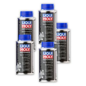 5x 150ml LIQUI MOLY 3040 Additiv Motorbike Speed Additive Motorrad Speed