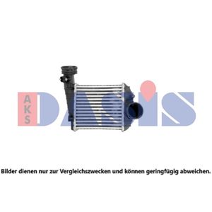 Ladeluftkühler AKS DASIS 047036N für VW Skoda Passat B5.5 Superb I