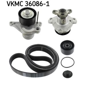 Wasserpumpe + Keilrippenriemensatz SKF VKMC 36086-1 für Opel Renault Movano B