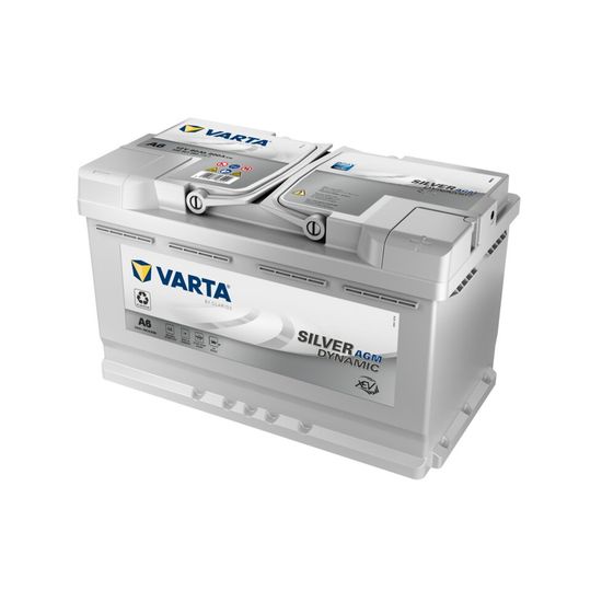 Autobatterie VARTA Silver Dynamic AGM A6 F21 12V 80Ah Start-Stop  580901080J382