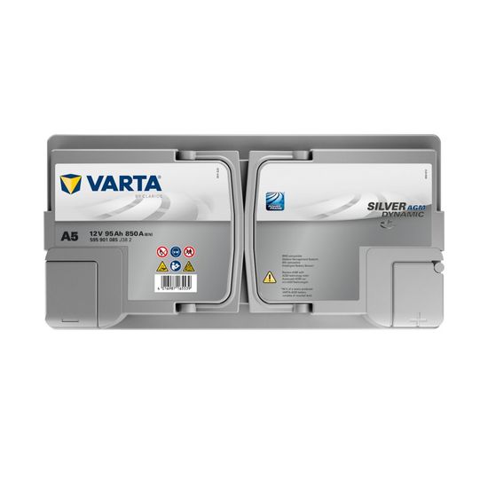 Autobatterie VARTA Silver Dynamic AGM A5 G14 12V 95Ah Start-Stop