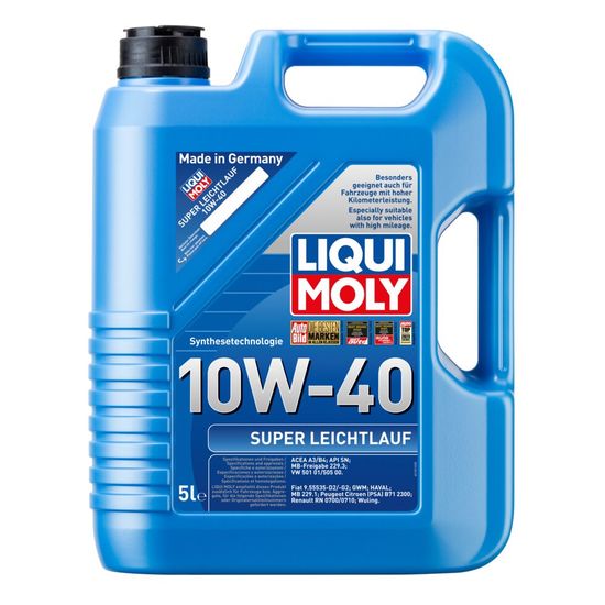 Motoröl LIQUI MOLY 1301 Super Leichtlauf 10W-40 Motorenöl Motor Öl