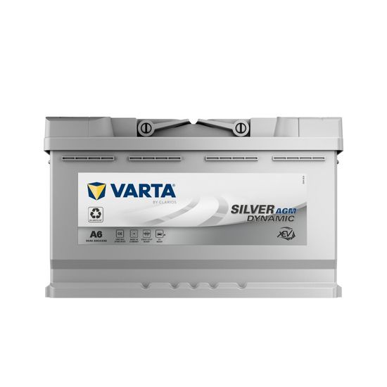 VARTA A6 Silver Dynamic (F21) AGM Autobatterie 12V 80Ah