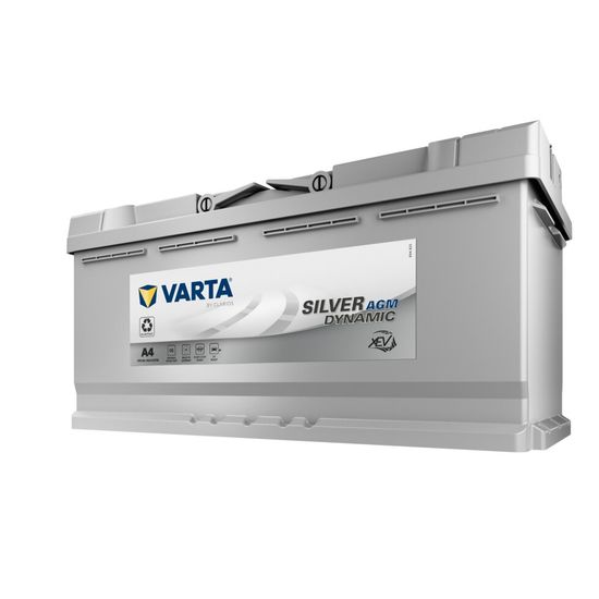 Autobatterie VARTA Silver Dynamic AGM A40 H15 12V 105Ah Start-Stop