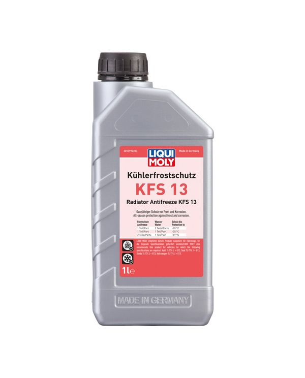 Kühlerfrostschutz KFS 13 LIQUI MOLY 21139 Frostschutzmittel 1 Liter