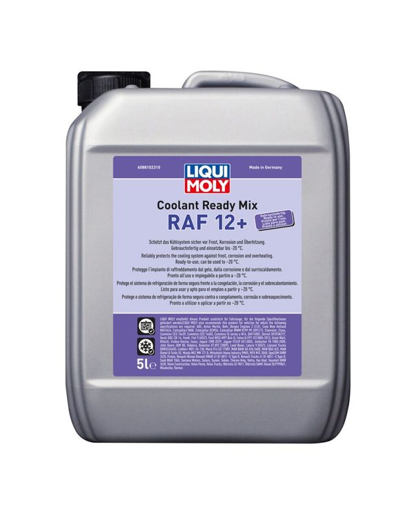 Kühlerfrostschutz RAF 12+ LIQUI MOLY 8810 Coolant Ready Mix Frost Schutz  5 L