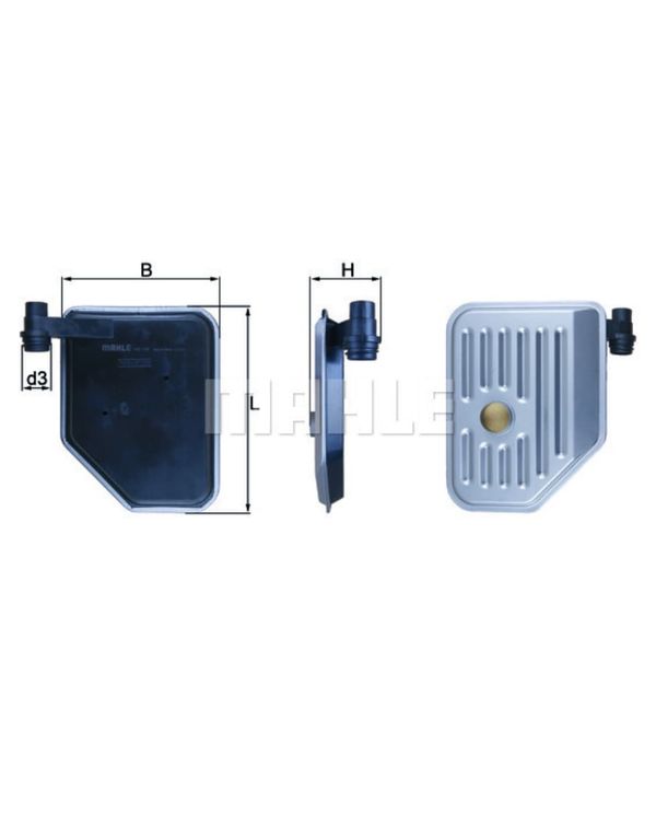 Hydraulikfilter Automatikgetriebe MAHLE HX 156 für Hyundai Kia Sonata V I30 IX35