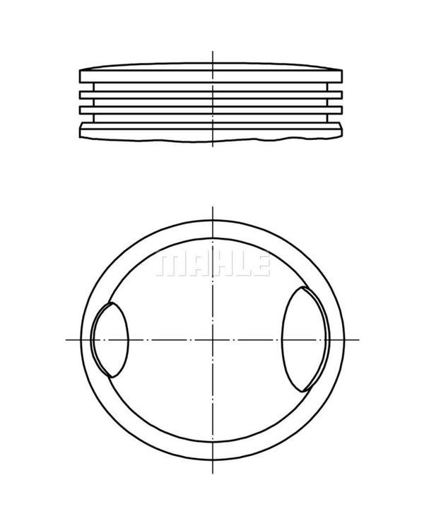Kolben MAHLE 033 12 00 für Audi VW A6 C4 Avant A8 D2 A4 B5 Passat