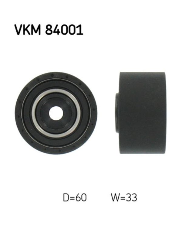 Umlenk-/Führungsrolle Zahnriemen SKF VKM 84001 für Ford Usa Probe II