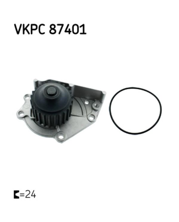 Wasserpumpe Motorkühlung SKF VKPC 87401 für Rover Land Lotus MG 200 II 75