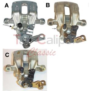 Bremssattel LUCAS Tas Caliper hinten rechts Budweg 342461