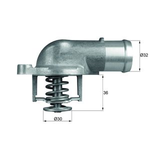 Thermostat Kühlmittel MAHLE TI 212 87D für VW Touareg Multivan T5 Transporter