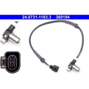 Sensor Raddrehzahl ATE 24.0731-1183.3 für VW Ford Seat Sharan Galaxy I Alhambra