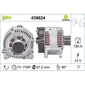 Generator VALEO 439624 für VW Audi Porsche Touareg Q7