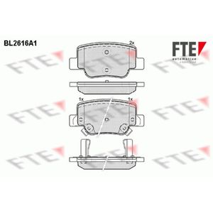 Bremsbelagsatz Scheibenbremse FTE 9010864