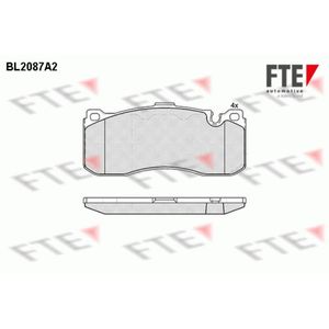 Bremsbelagsatz Scheibenbremse FTE 9010671 für BMW Mini 3er