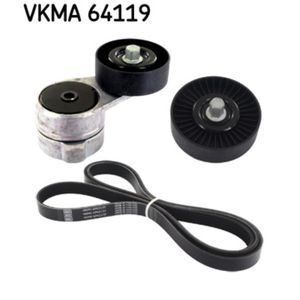 Keilrippenriemensatz SKF VKMA 64119 für Kia Hyundai Carens III Rio Cerato I