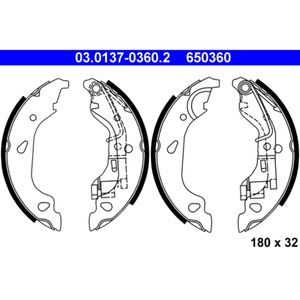 Bremsbackensatz ATE 03.0137-0360.2 für Fiat Punto