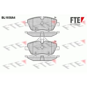 Bremsbelagsatz Scheibenbremse FTE 9010528 für BMW 1er