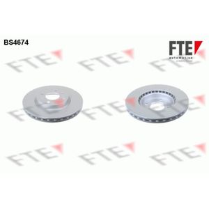 Bremsscheibe FTE 9072020 (2 Stk.) für Fiat Citroën Alfa Romeo Lancia Peugeot 155