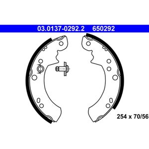 Bremsbackensatz ATE 03.0137-0292.2 für Ford Transit