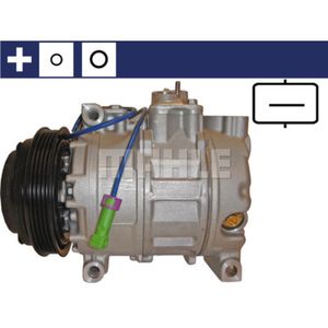 Kompressor Klimaanlage MAHLE ACP 1007 000S für Audi VW Skoda A8 D2 A6 C5