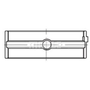 Kurbelwellenlager MAHLE 099 HL 20065 000