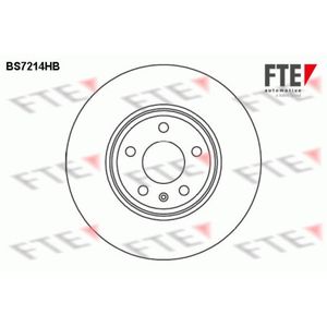 Bremsscheibe FTE 9082595 (2 Stk.) für Audi A5