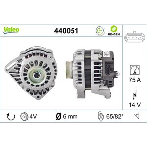 Generator VALEO 440051 für Renault Clio I Twingo Kangoo Rapid